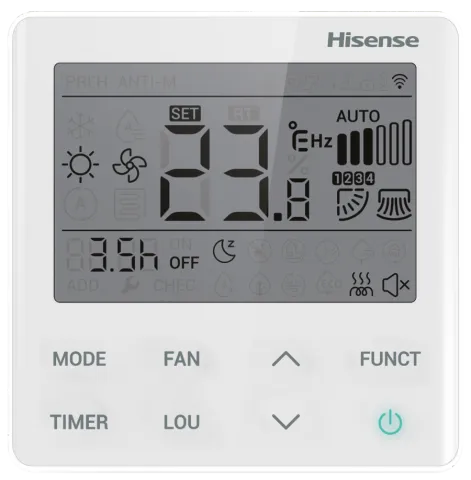 Индивидуальный проводной пульт Hisense YXE-E01U(E)