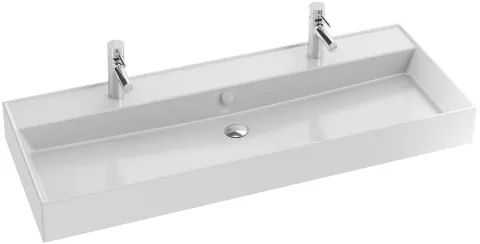 Раковина Jacob Delafon Vivienne, 120x46 см, белый