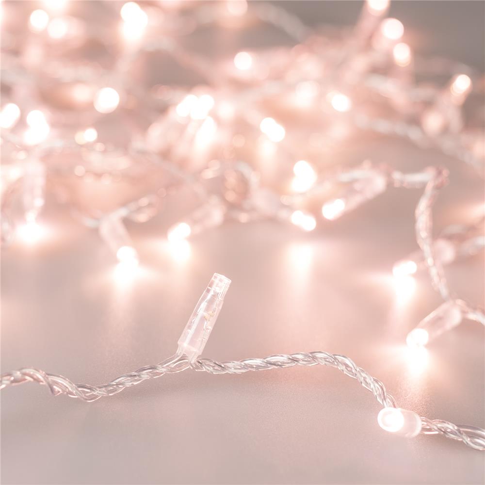 Светодиодная гирлянда Ardecoled ARD-STRING-CLASSIC-10000-CLEAR-100LED-STD Rose Gold (230V, 7W)