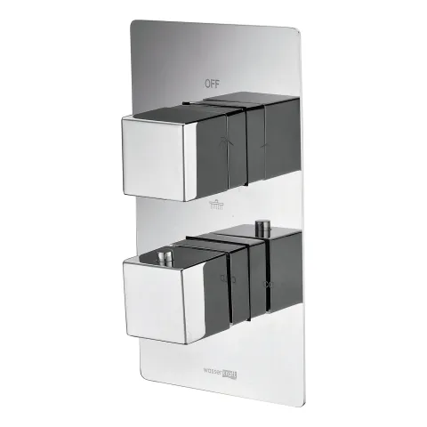 Термостатический смеситель для ванны и душа WasserKRAFT Alme 1544