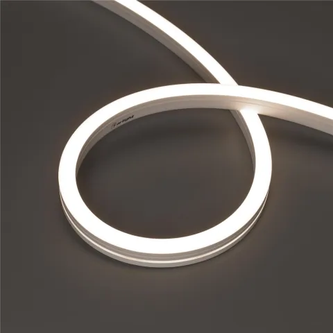 Светодиодная лента герметичная Arlight MOONLIGHT-SIDE-A140-12x17mm 24V Day4000 (9.6 W/m, IP67, 5m, wire x2)