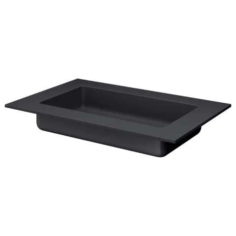 Раковина-моноблок ArmadiArt QUATRO 80 ANTHRACITE