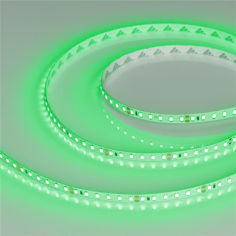 Светодиодная лента Arlight RT-A120-8mm 24V Green(9.6 W/m, IP20, 2835, 5m)