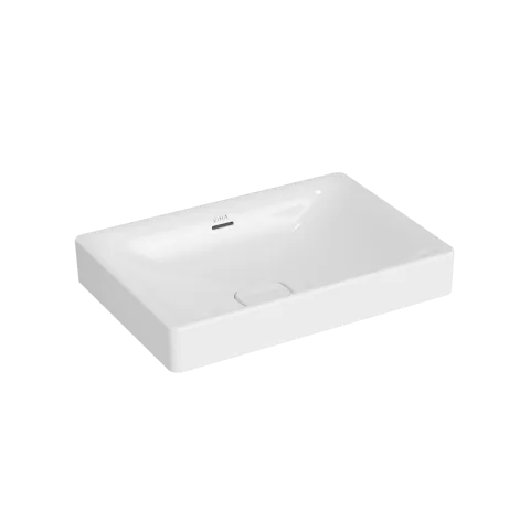 Раковина чаша VitrA Metropole 60 x 40 см накладная белая антибактериальное покрытие Hygiene, белый