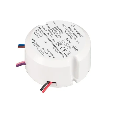 Блок питания Arlight ARJ-SN-40300-PFC-DALI-R (12W, 9-40V, 0.3A)