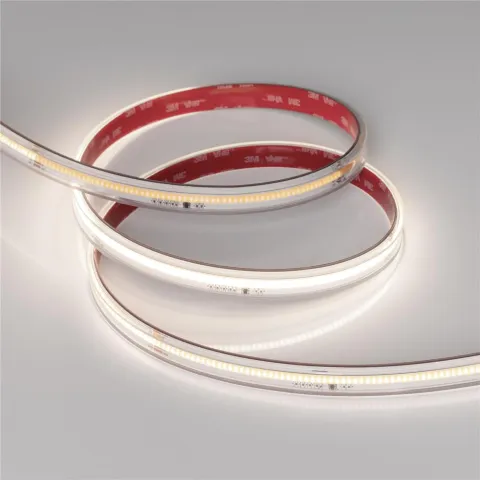 Светодиодная лента герметичная Arlight SPI-COB-PS-X378-14mm 24V Day4000-PX63-BPT (7 W/m, IP67, 5m)