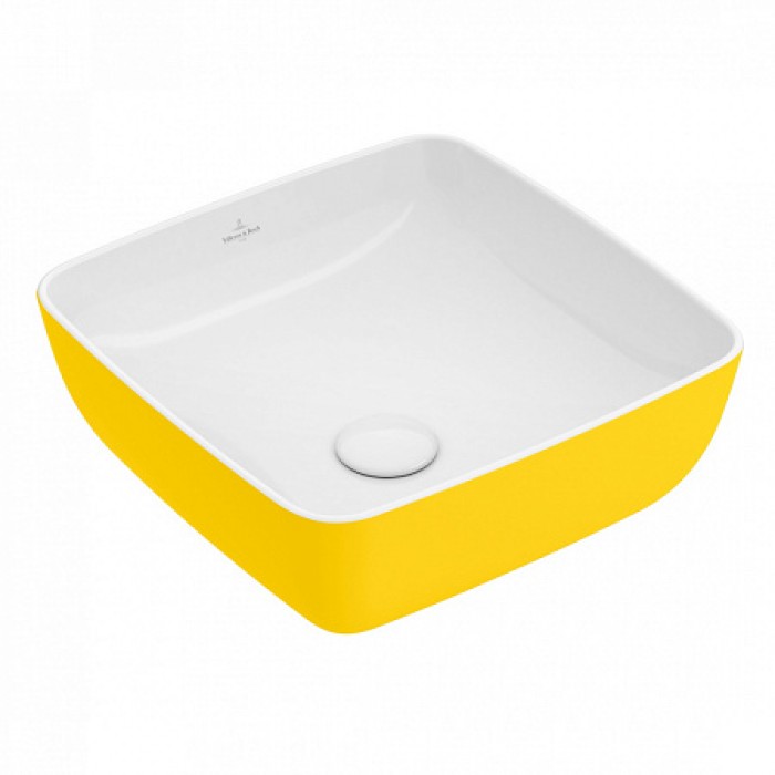 Раковина Villeroy & Boch Artis 41х41 см, Mustard