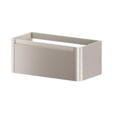 Тумба без раковины ArmadiArt VOI 100CM STONEFINISH CASHMERE