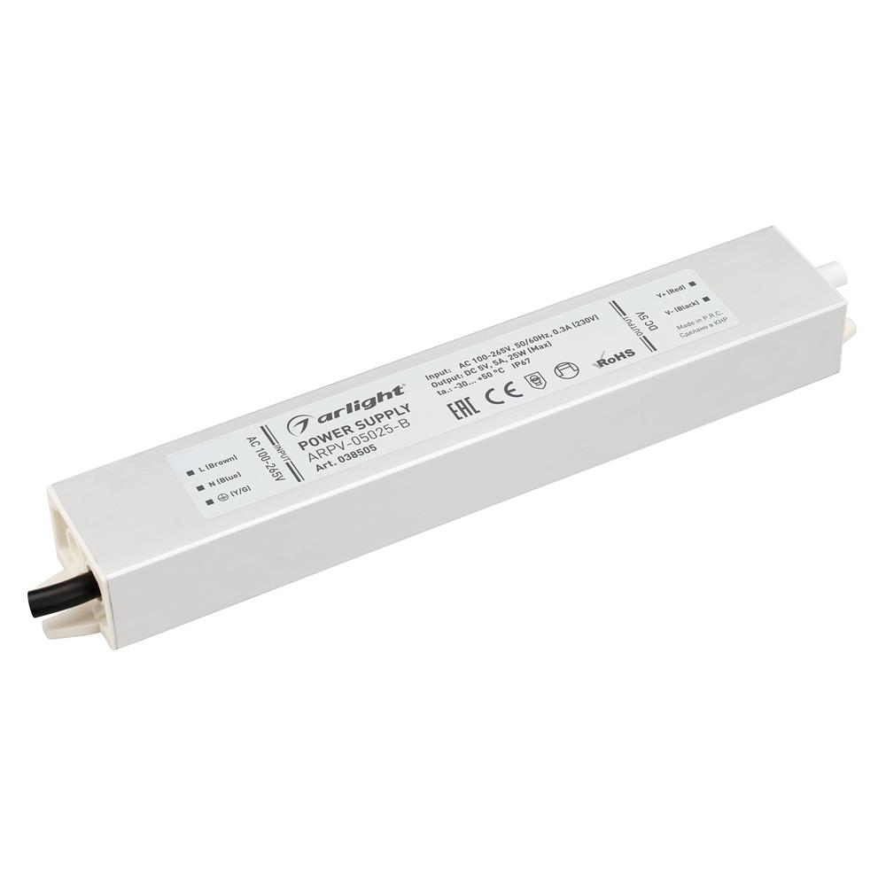 Блок питания Arlight ARPV-05025-B (5V, 5.0A, 25W)