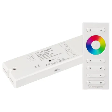 Контроллер Arlight SR-2839W White (12-24 В,240-480 Вт,RGBW,ПДУ сенсор))