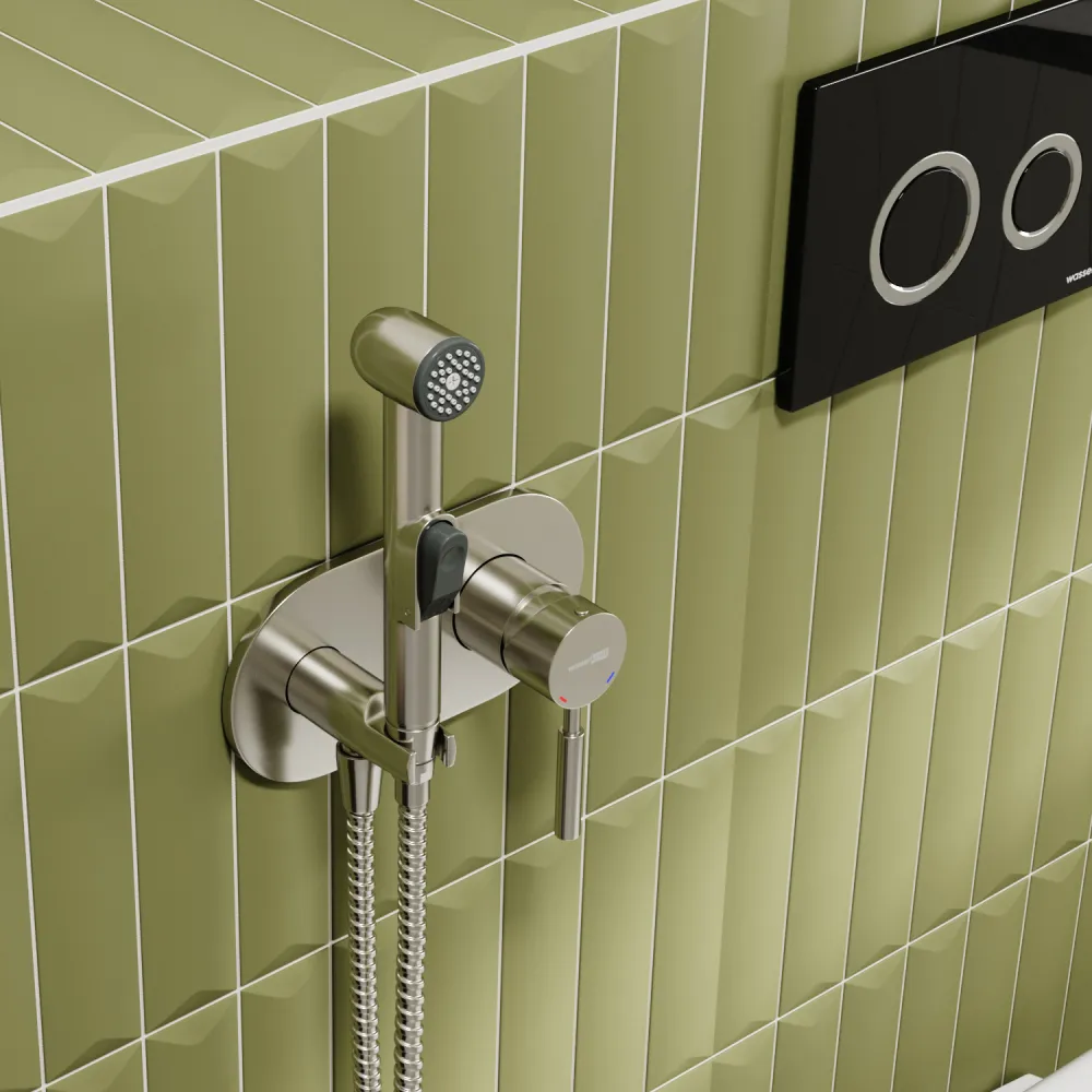 Смеситель с гигиеническим душем WasserKRAFT Wern 4238