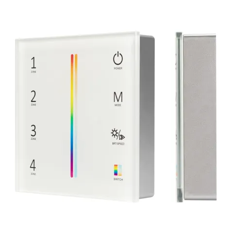 Панель Arlight Sens SMART-P55-MULTI White (3V, 4 зоны, 2.4G)