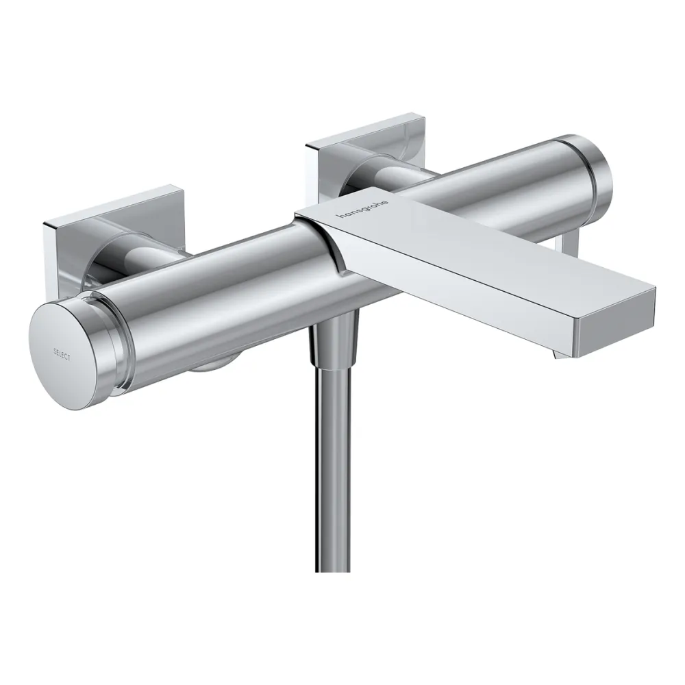 Однорычажный смеситель для ванны наружного монтажа Hansgrohe Tecturis E, хром