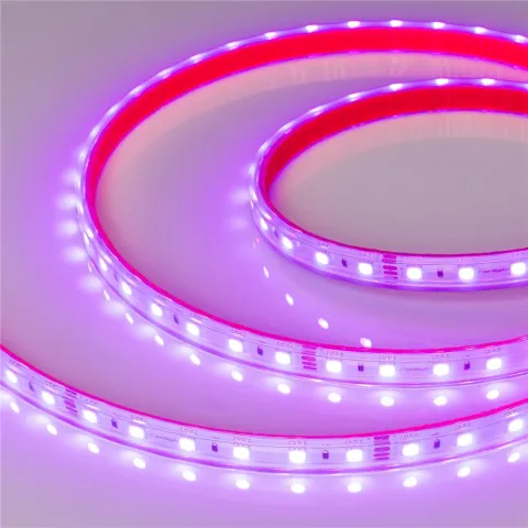 Светодиодная лента герметичная Arlight RTW-PS-B60-12mm 24V RGB (14.4 W/m, IP67, 5060, 5m)