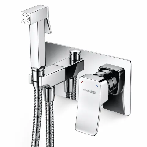 Смеситель с гигиеническим душем WasserKRAFT Aller 10638