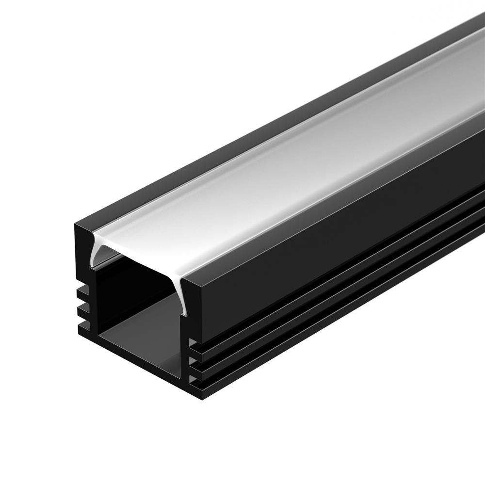 Профиль Arlight PDS-S-2000 ANOD Black RAL9005
