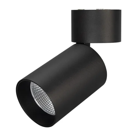 Светильник Arlight SP-POLO-SURFACE-FLAP-R85-15W Warm3000 (BK-BK, 40 deg)