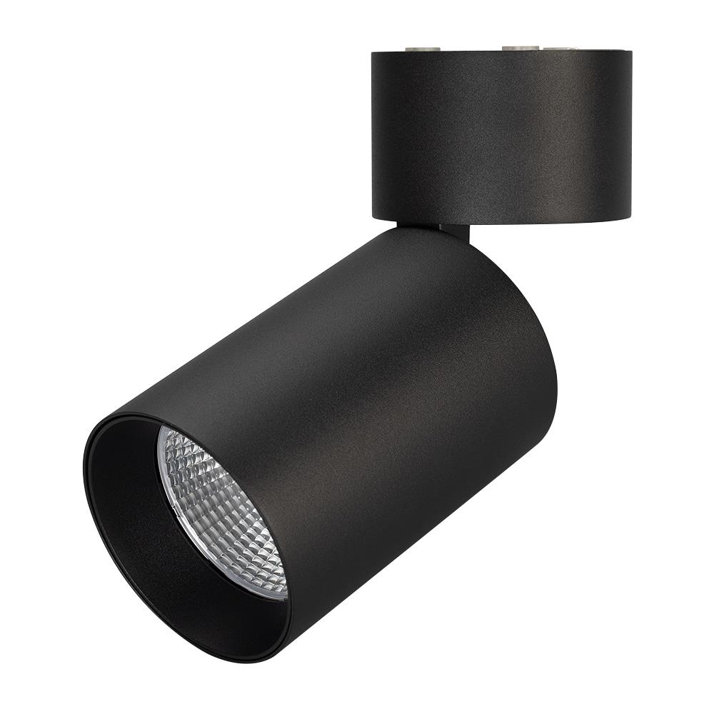 Светильник Arlight SP-POLO-SURFACE-FLAP-R85-15W Warm3000 (BK-BK, 40 deg)
