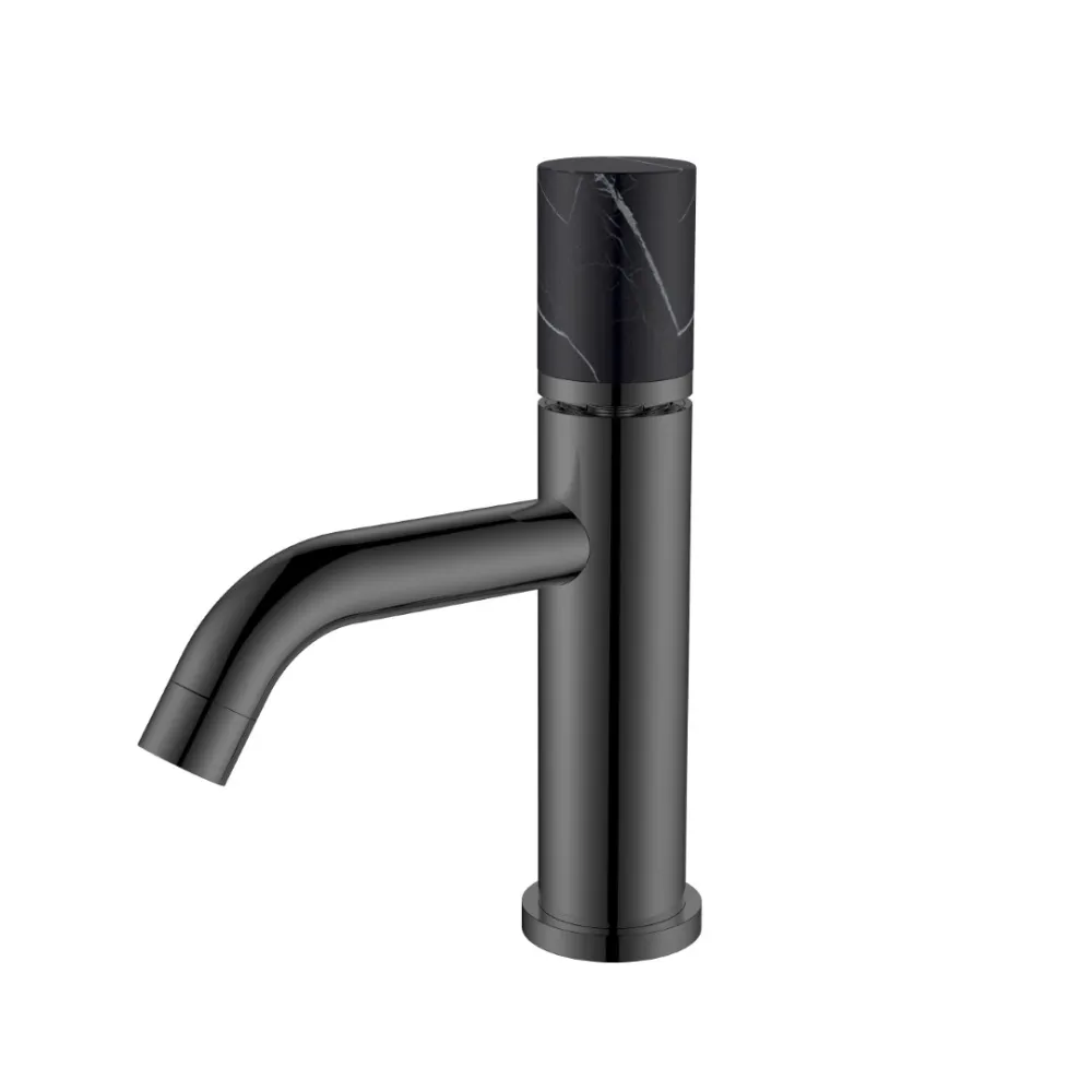 Смеситель для раковины Boheme Stick, чёрный матовый