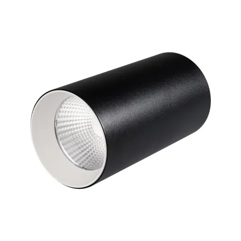 Светильник накладной Arlight SP-POLO-R85-1-15W Day White 40deg (Black, White Ring)