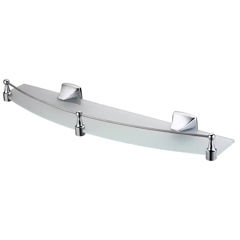 Полка стеклянная с бортиком WasserKRAFT Wern K-2544