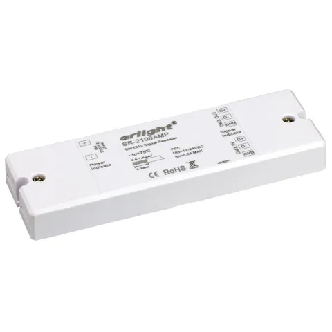 Усилитель Arlight DMX-сигнала SR-2100AMP (12-24V, 1CH)