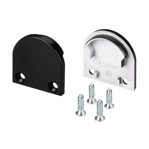 Заглушка Arlight SL-LINE-2011M ROUND BLACK глухая