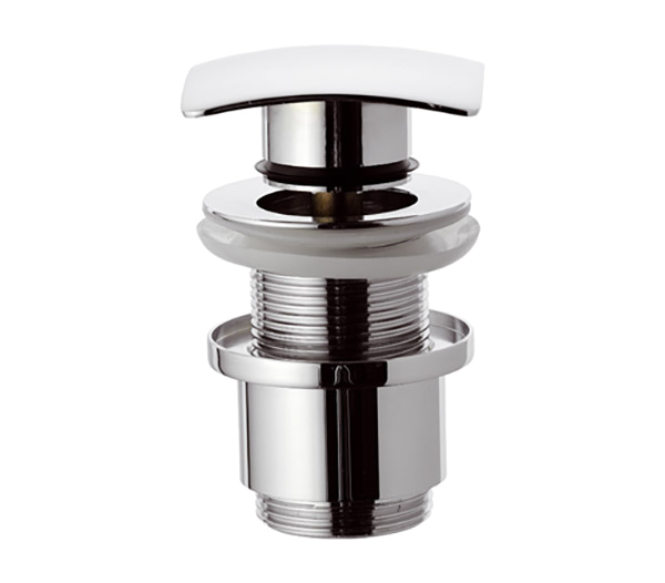 Донный клапан click-clack короткий без перелива 1 1/4" Remer 904SCC2114, хром