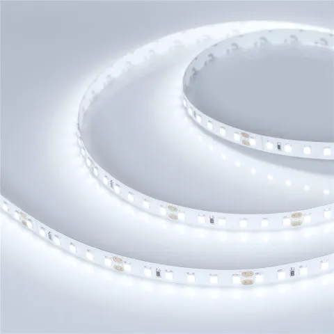Светодиодная лента Arlight RT-A120-8mm 24V White6000 (9.6 W/m, IP20, 2835, 5m)