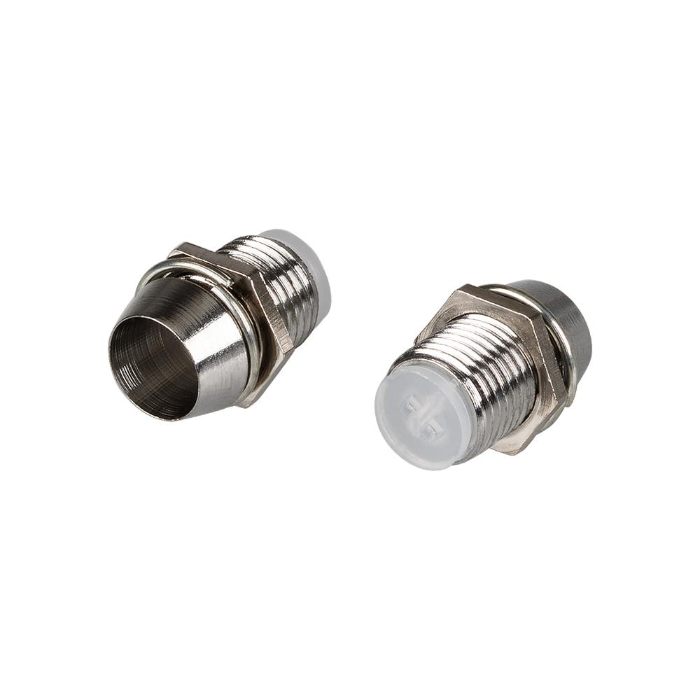 Держатель Arlight 5мм HOLDER-F5 (хром.латунь, с гайкой)