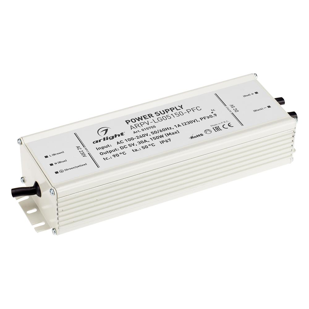 Блок питания Arlight ARPV-LG05150-PFC (5V, 30.0A, 150W)