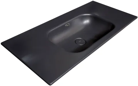 Раковина без отверстия 100 см ArmadiArt Vallessi 838-100-A с тумбой