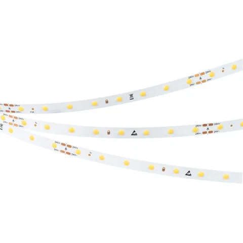 Светодиодная лента Arlight COB-X64-8mm 24V Warm3000 (4.8 W/m, IP20, DOT, 5m)
