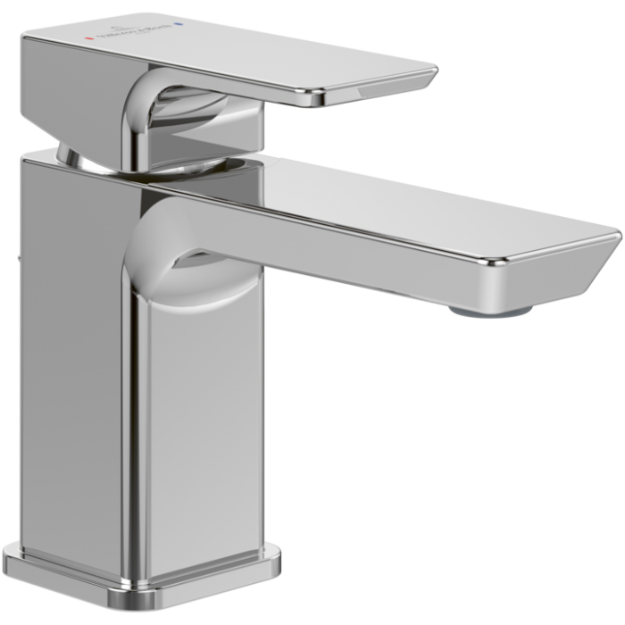 Смеситель для раковины однорычажный с комплектом слива со стяжкой Villeroy & Boch Subway 3.0, хром