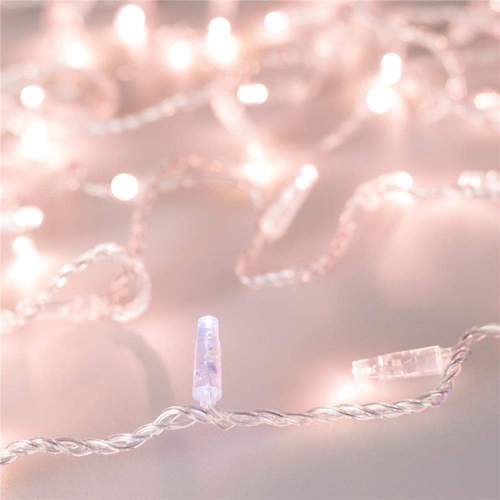 Светодиодная гирлянда Ardecoled ARD-STRING-CLASSIC-10000-CLEAR-100LED-FLASH Rose Gold (230V, 7W)