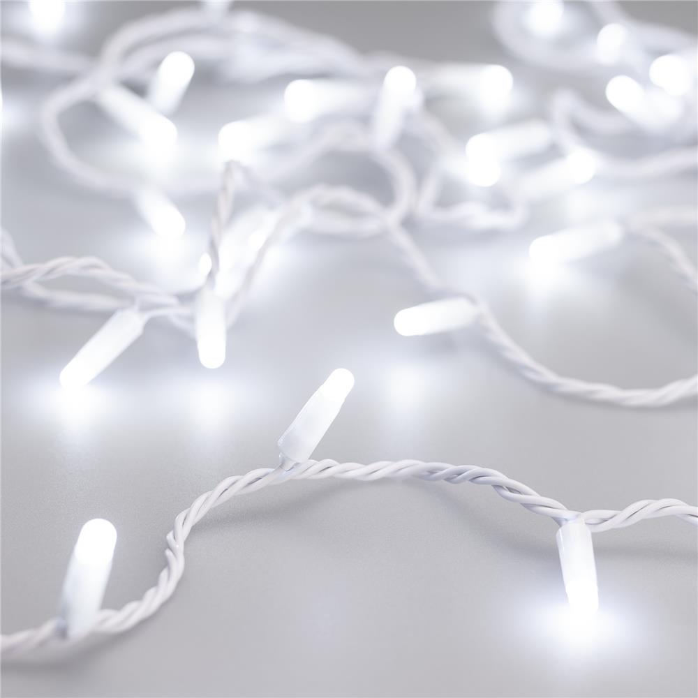 Светодиодная гирлянда Ardecoled ARD-STRING-CLASSIC-1000-WHITE-100LED-MILK-PULSE White (230V, 7W)