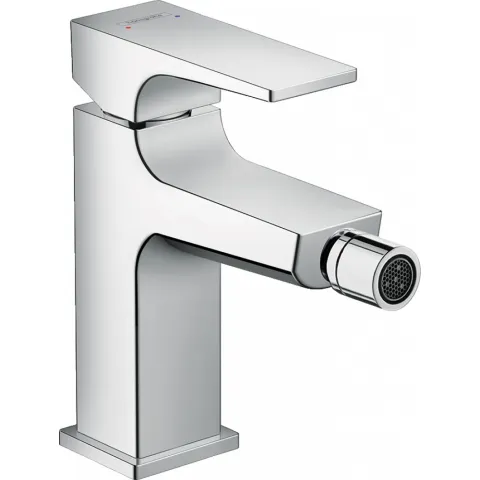 Смеситель Hansgrohe Metropol для биде с донным клапаном Push-Open, хром