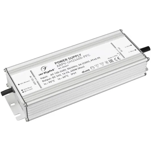 Блок питания Arlight ARPV-UH24400-PFC (24V, 16.7A, 400W)
