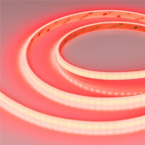 Светодиодная лента герметичная Arlight RTW-PSW-A120-10mm 24V Red (9.6 W/m, IP67, 2835, 5m)