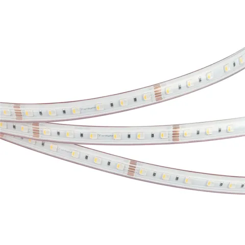 Светодиодная лента Arlight RTW-PS-B60-14mm 24V RGBW-Warm-4-in-1 (19.2 W/m, IP67, 5060, 5m)