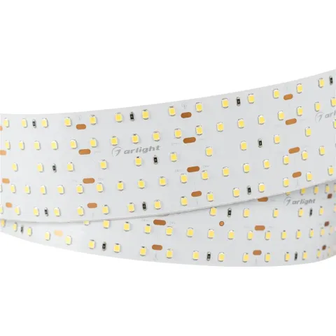 Светодиодная лента Arlight S2-2500 24V Warm 3000K 52mm (2835, 420 LED/m, LUX)