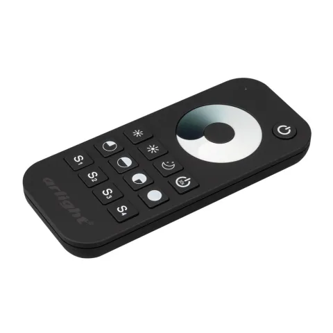 Пульт Arlight SMART-R24-DIM Black (1 зона, 2.4G)
