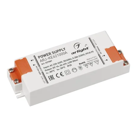 Блок питания Arlight ARJ-KE421000A (42W, 1000mA, PFC)