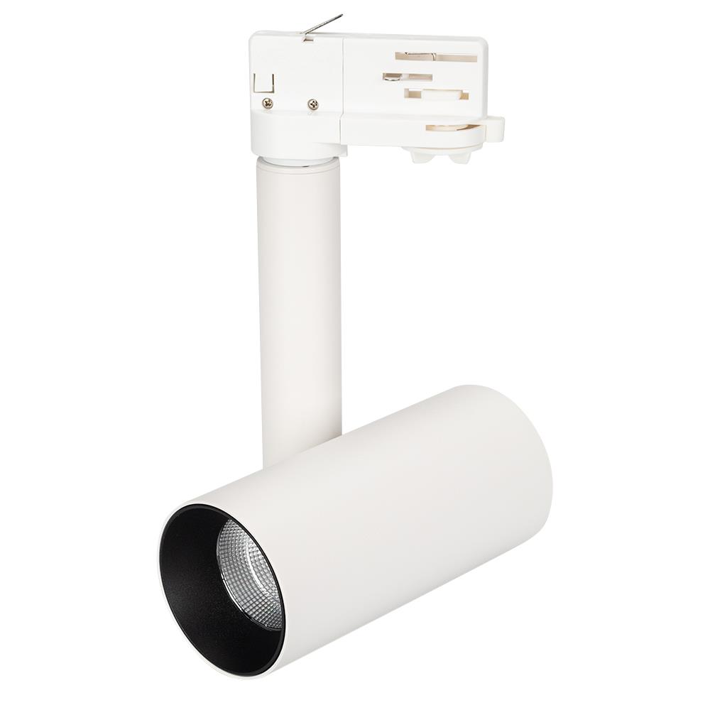 Светильник Arlight SP-POLO-TRACK-PIPE-R65-8W Day4000 (WH-BK, 40 deg)