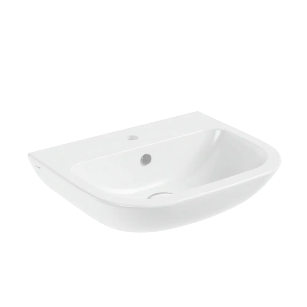 Раковина накладная VitrA S20, 55 x 44 см, белая, антибактериальное покрытие Hygiene, белый
