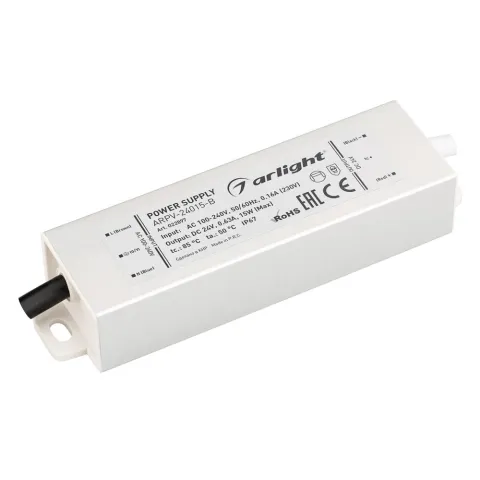 Блок питания Arlight ARPV-24015-B (24V, 0.6A, 15W)