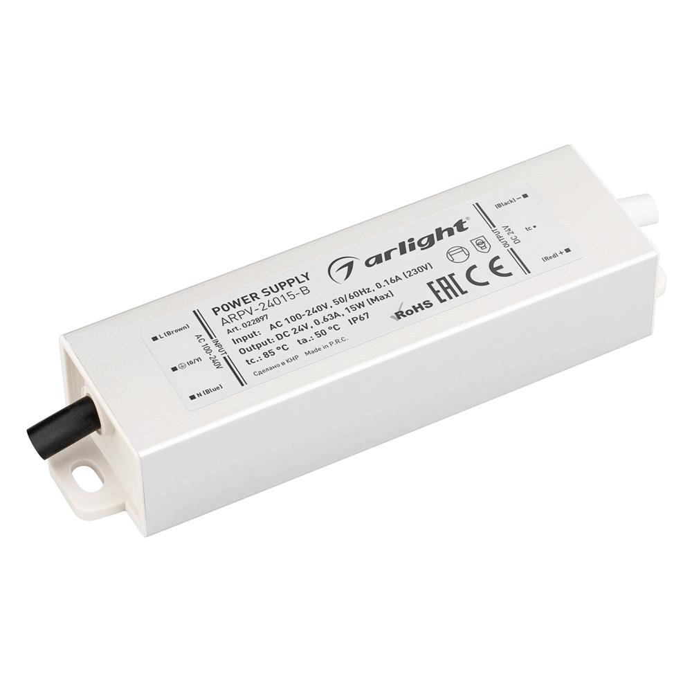 Блок питания Arlight ARPV-24015-B (24V, 0.6A, 15W)