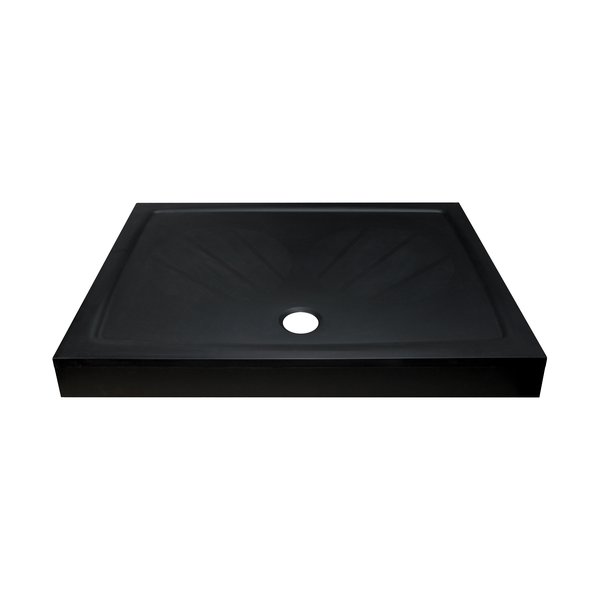 Панель RAVAK Gigant PRO 120x80 с креплением, чёрный матовый