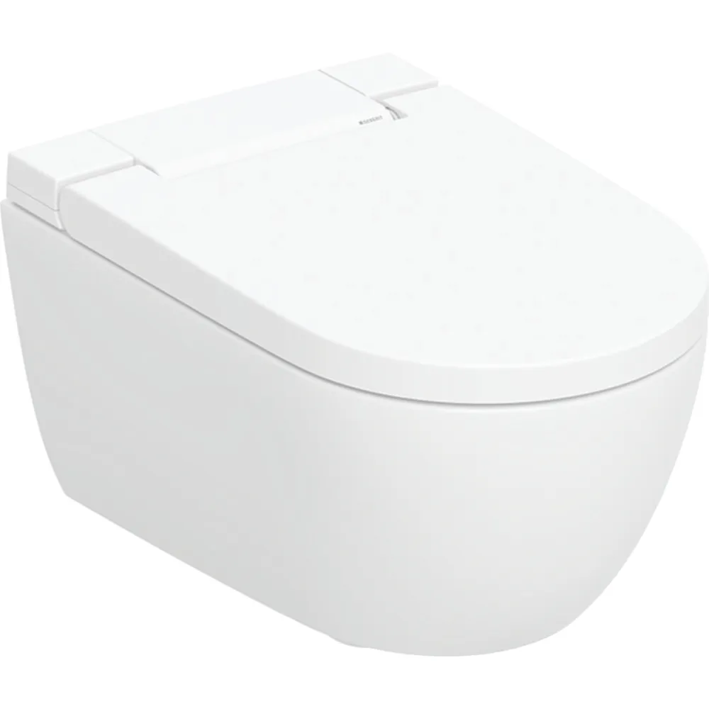 Подвесной унитаз-биде Geberit AquaClean Alba: белый / покрытие KeraTect