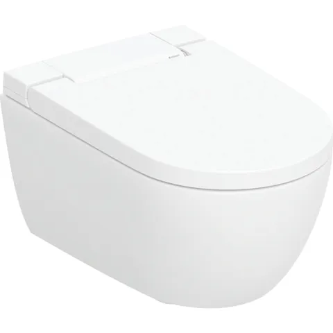 Подвесной унитаз-биде Geberit AquaClean Alba: белый / покрытие KeraTect